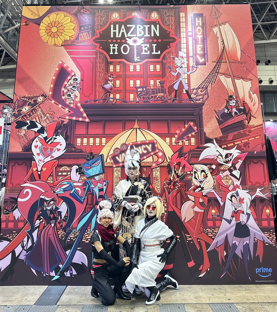 東京コミコン2025 Day3
お疲れ様でした。

和ーマイン母娘やっておりました。
たくさんの方々と交流ができて幸せです🥰🙏🤍💛🤎
このパネルほんとスゴイ✨
ありがとうございましたぁ🙇‍♀️

#東京コミコン2025コスプレ