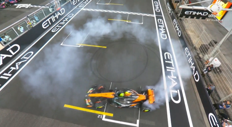 LANDO NORRIS COMEMORA O SEU PRIMEIRO TÍTULO NA F1!!!!!!!!!!!!!!!!!!!!!