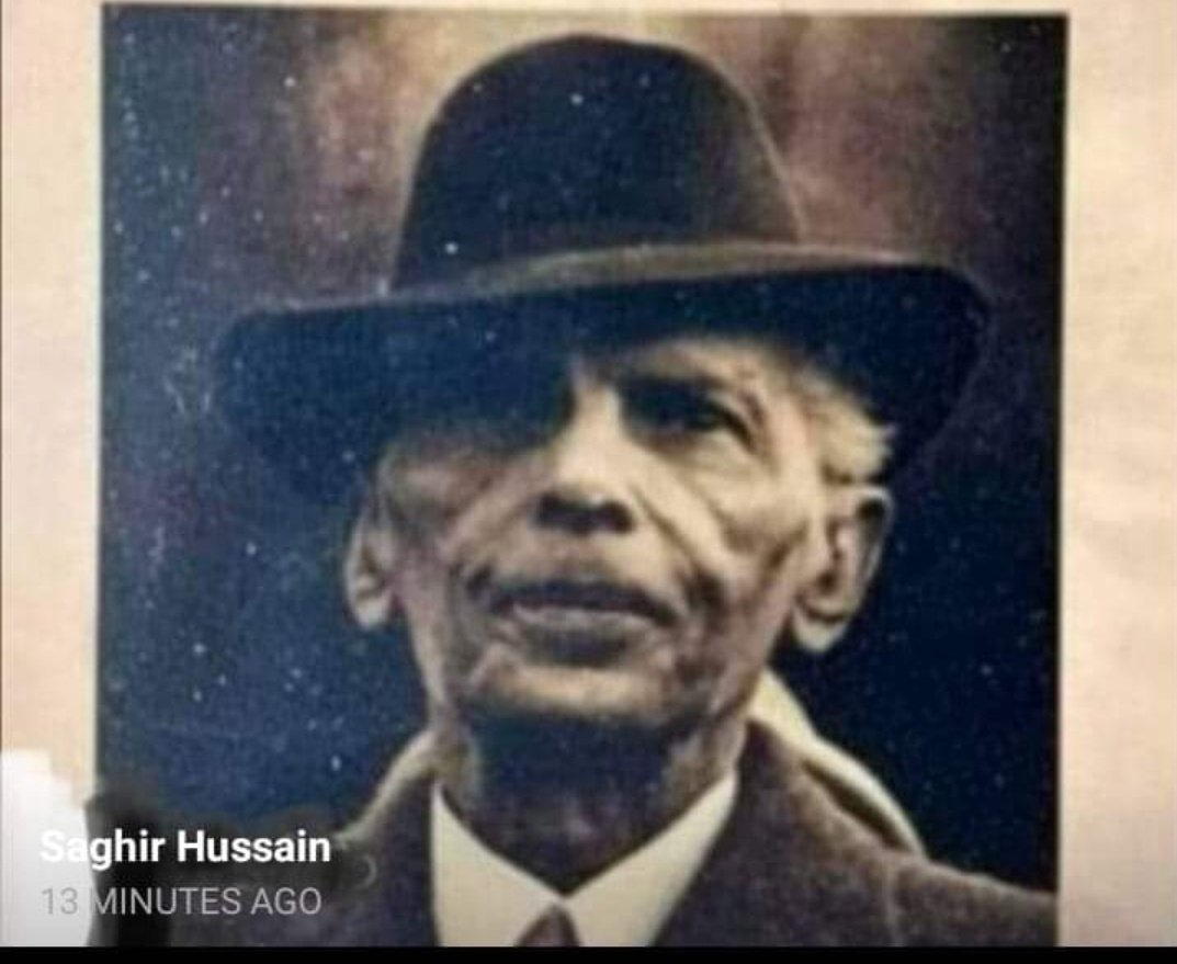 عزت و وقار انسان اور انسانی زندگی کا ہوتا ہے
اداروں کی عزت و وقار نہیں،  ذمہ داریاں ہوتی ہیں 
قائداعظم محمد علی جناح
<a href="/AyeshaAnamPti2/">😍Ayesha sheikh 804🥳🏏</a> 
<a href="/1Baloch_Zadiii/">Komal Baloch🇵🇰</a> 
<a href="/Royal_Blood110/">𝔸𝕝𝕚 ℕ𝕒𝕢𝕧𝕚</a> 
<a href="/its_murty/">Ghulam Murtaza ✌🇵🇰</a> 
<a href="/Ikbawa1947/">Rashid Rana</a>