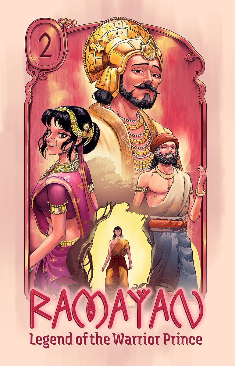 AgastyaaRa52187's tweet photo. Chapter 2 of the Ramayan Comic is now live!  
https://t.co/YuojTH62dS https://t.co/JXIjvFuO0P