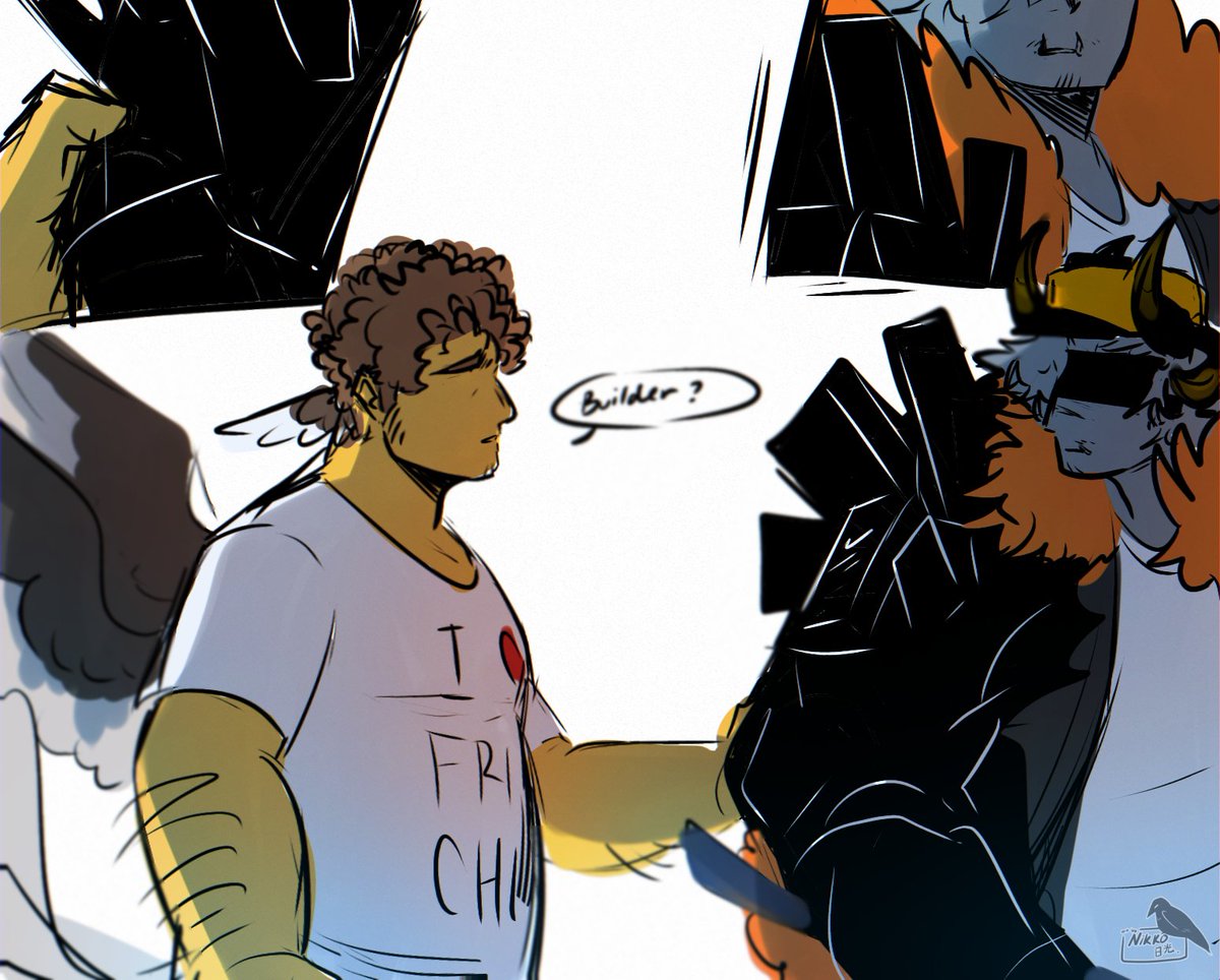 kage_kasai's tweet image. "Familiar face"
#PupiMidnightMunchies #buildermon