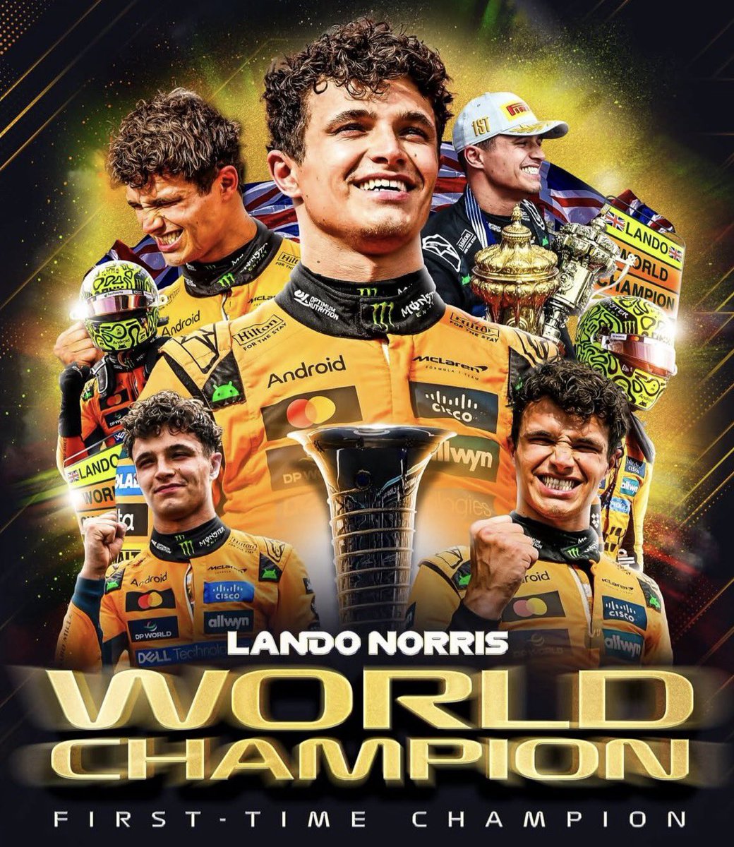 dirk_adam's tweet image. Lando Norris. 👏🏼👏🏼👏🏼 #F1 #Weltmeister #McLaren #Norris