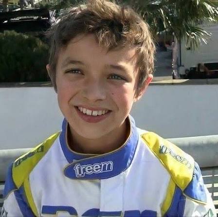 this kid is a f1 world champion