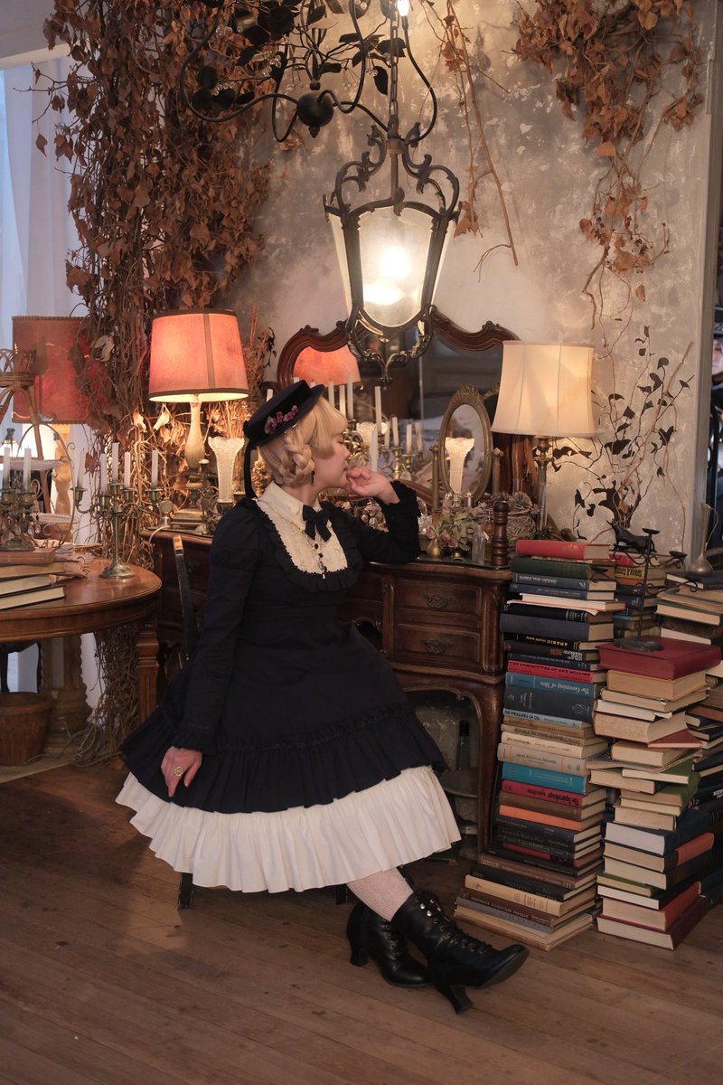 大好きなMary Magdaleneのセントクレアワンピース💙 スタジオ