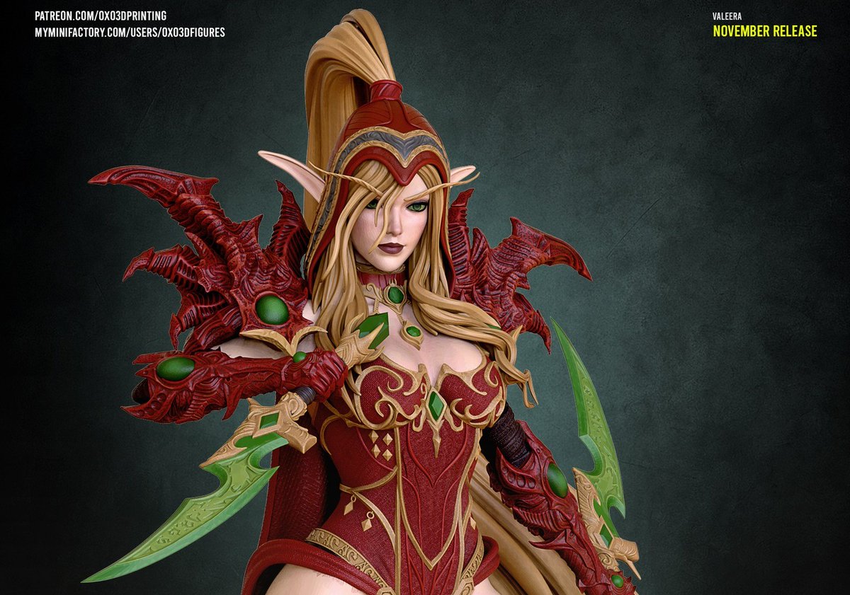 ¡OXO3D presenta su nueva figura impresa en 3D de Valeera Sanguinar!

altertime.es/article/estatu…