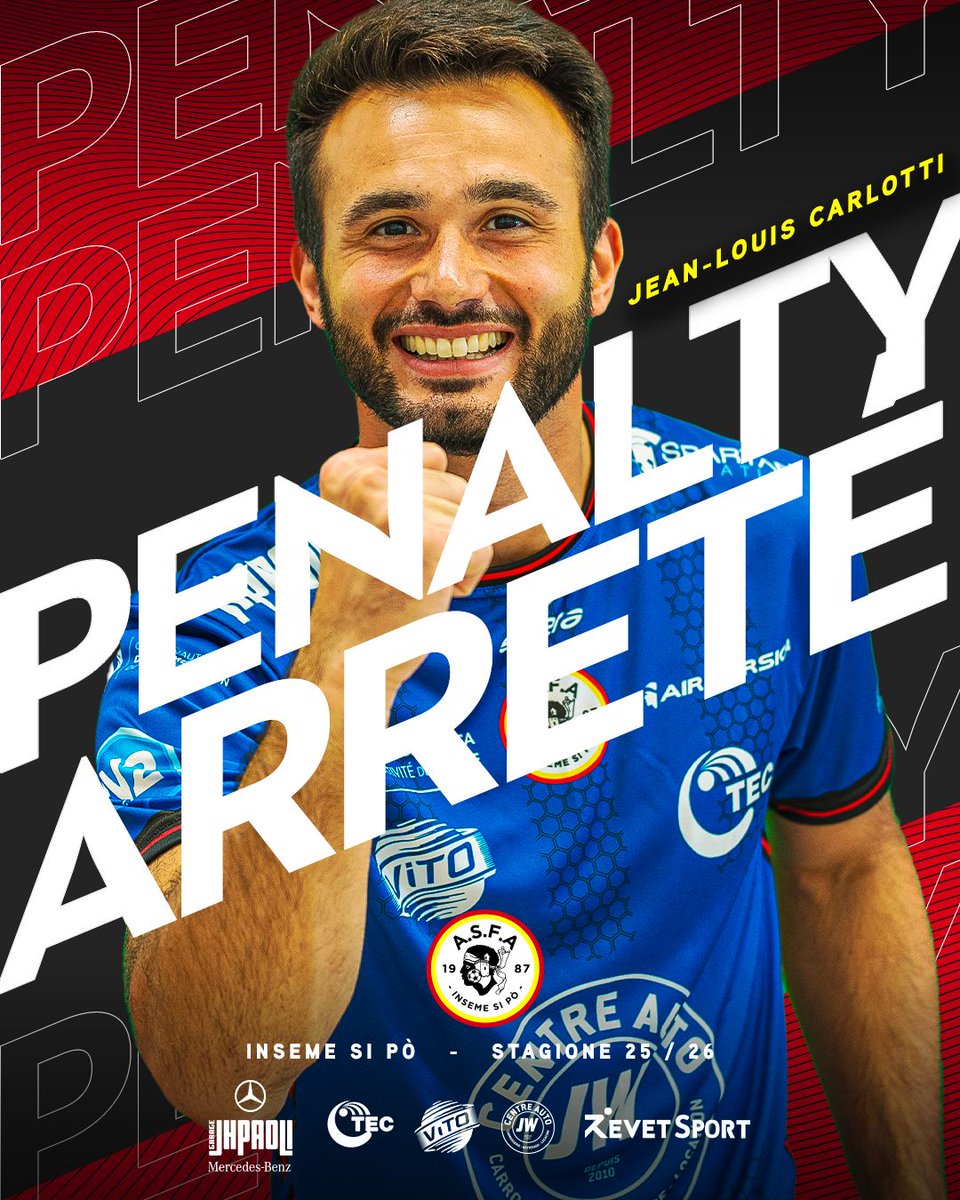 Deuxième Penalty arrêté par Jean Louis Carlotti #𝙒𝙁𝘾𝘼𝙎𝙁𝘼 2️⃣ - 1️⃣

#InsemeSiPò