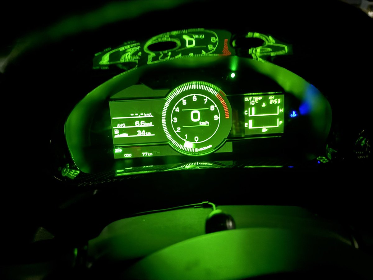 ryo_86GT's tweet image. indicatorさんの抽選で当選したカラードレイヤーのグリーンやっと取り付けできました🥺
とてもいい感じ🥺