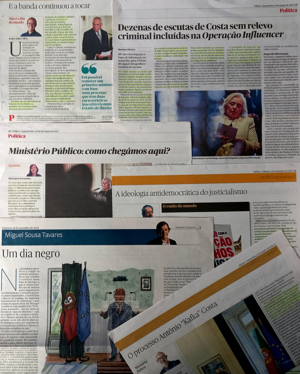 A Justiça é um posto de escuta. Em 2023, o irregular funcionamento das instituições judiciais conduziu à demissão do então primeiro-ministro. O tempo e o modo da Justiça arriscam dar novo sentido ao conceito de irresponsabilidade dos magistrados judiciais.
vagar.blogs.sapo.pt/?tc=2151181551…