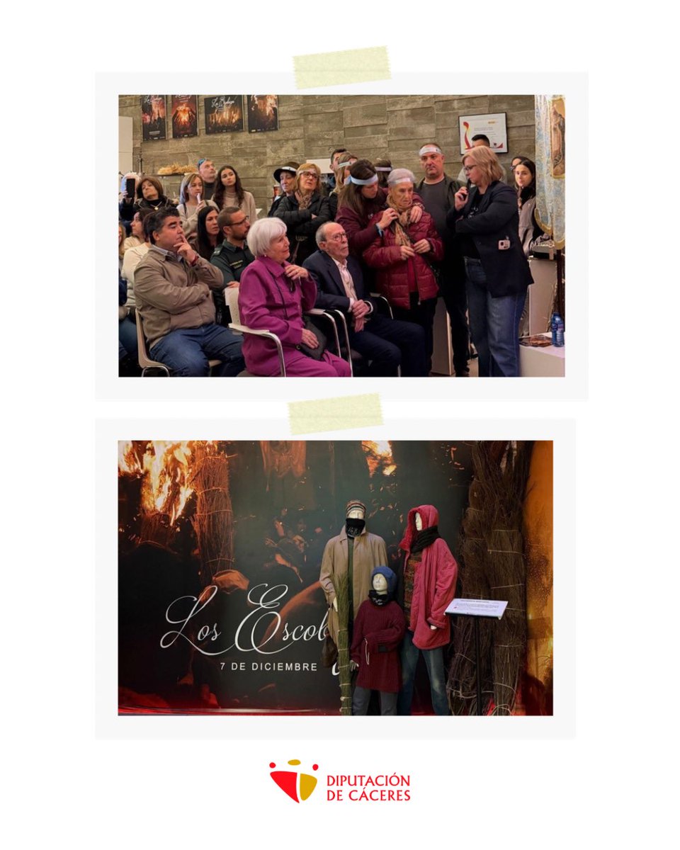 🔥 Jarandilla de La Vera entrega el Escobón de Oro a Alejandro Sanz (recogido por sus tíos) en Los Escobazos, Fiesta de Interés Turístico Nacional.  

🎥 El artista agradeció en vídeo el homenaje.  
🙌 El presidente de la <a href="/DiputacionCC/">DiputacionCC</a>, <a href="/mamorale44/">Miguel A Morales 🇵🇸</a>, acompañó en los actos.