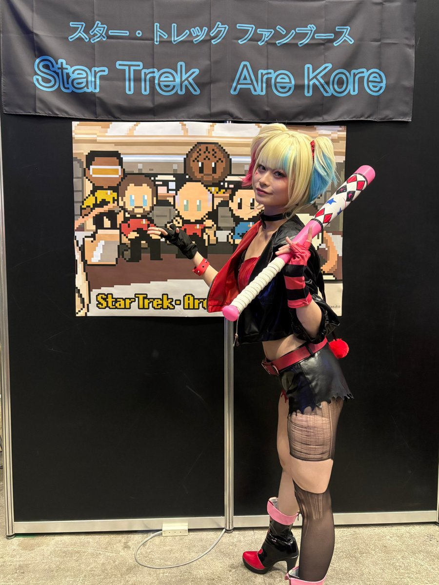 ハーレイ・クイン 東京コミコンコミッション 2018年制作 A4サイズ