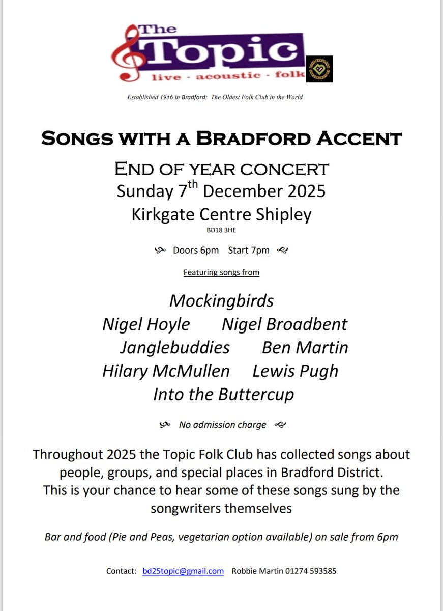 TopicFolk's tweet image. Tonight, free entry