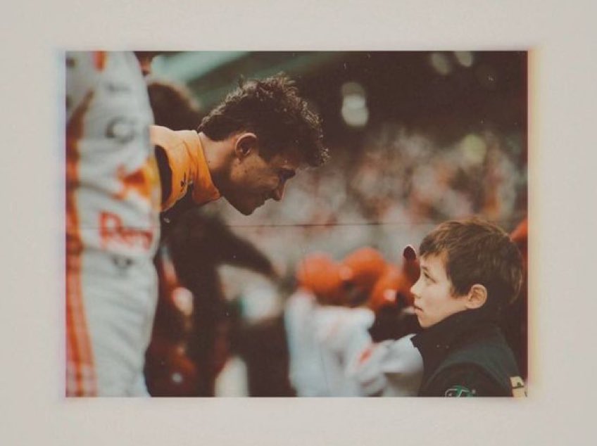 hey kid, you just became a formula 1 world champion