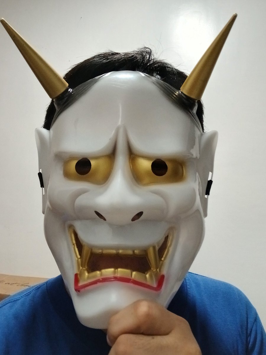 般若面をかぶってみた 👹