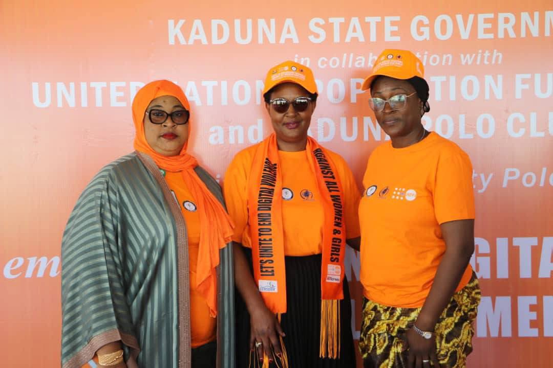 muriel_mafico's tweet image. 📍#Kaduna 

Novelty Polo match galloped against Gender Based Violence. Yesterday, @UNFPA #Nigeria partnered with the Kaduna Polo Club, El Amin and Women Affairs Commission to raise awareness on #GBV, disseminate information about GBV Services and rally Kaduna to say NO ⛔️to