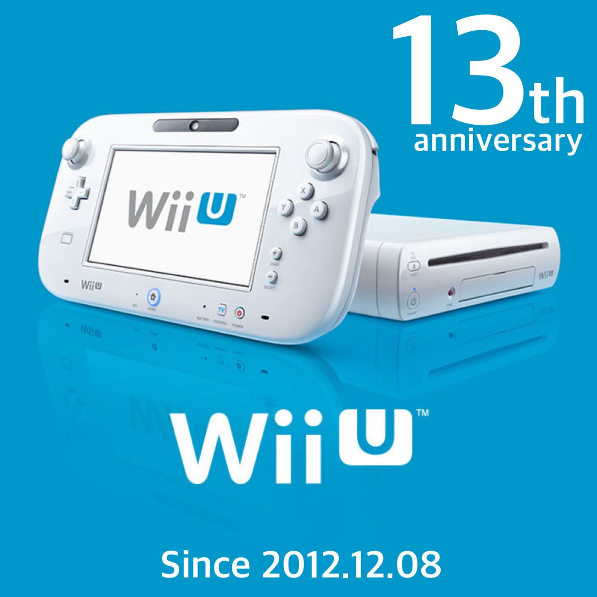 ⭐️本日『#WiiU』発売13周年🎉 タブレットコントローラーというかなり