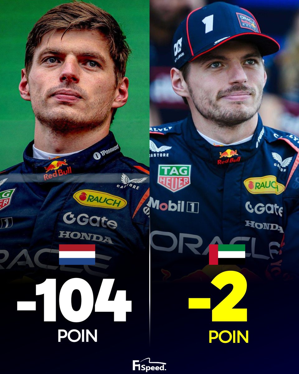 Max Verstappen harus melepas nomor "1" dari mobilnya musim depan.

Meski gagal remontada, tapi Verstappen harus diapresiasi karena usahanya pangkas gap 104 poin menjadi 2 poin saja sangat luar biasa.

10 podium beruntun sejak jeda musim panas dan enam kali menang. Musim 2025