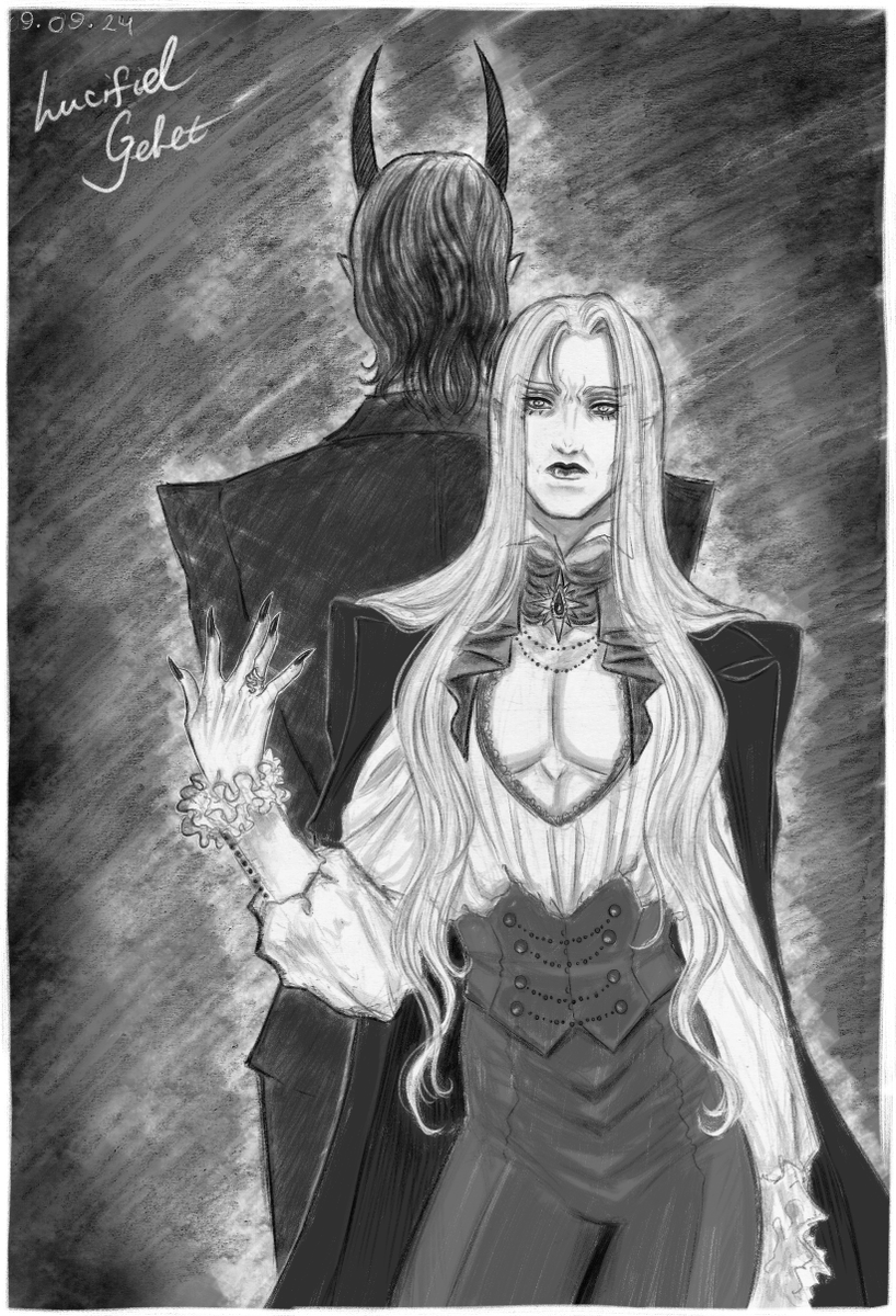 L_Gebet's tweet photo. I. You. Experiment. - Henry and Lucerius(my OC). And my OC Lutz is trending last year.
#drawing #sketches https://t.co/GeW8PFrPU0