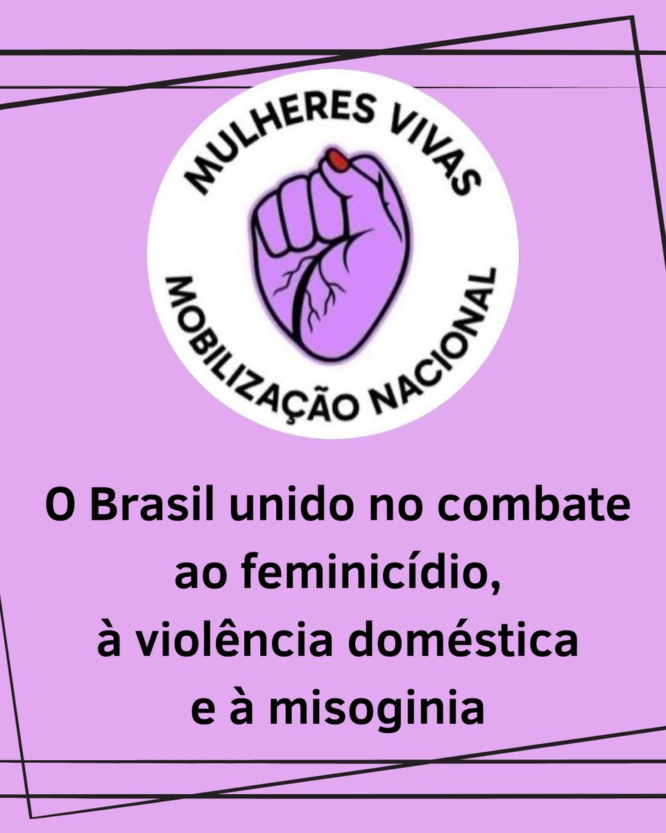 Neste domingo, 07/12, o Brasil se une para ir às ruas pelo fim da violência contra as mulheres.

#DireitosHumanos #DireitoDasMulheres #ChegaDeFeminicidio #MulheresVivas