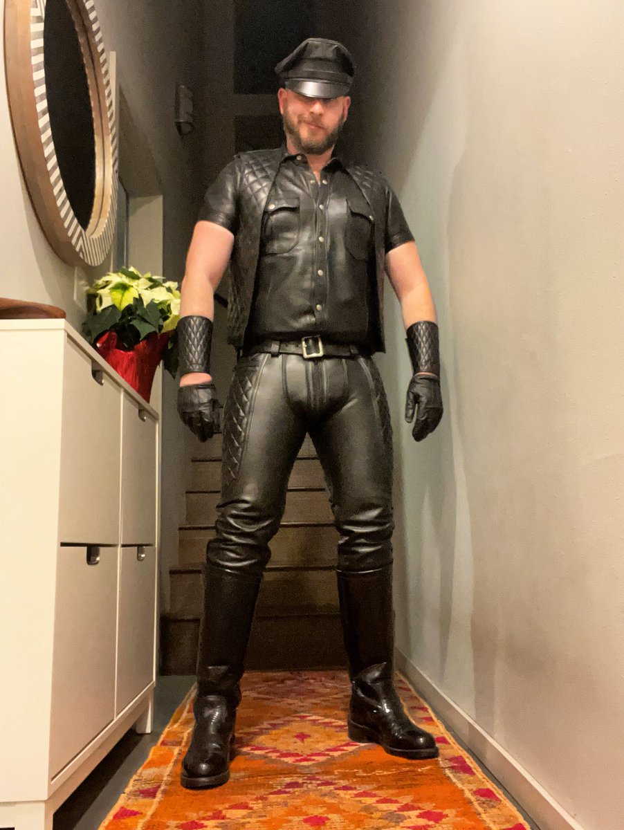 Ready for holiday festivities, boy?