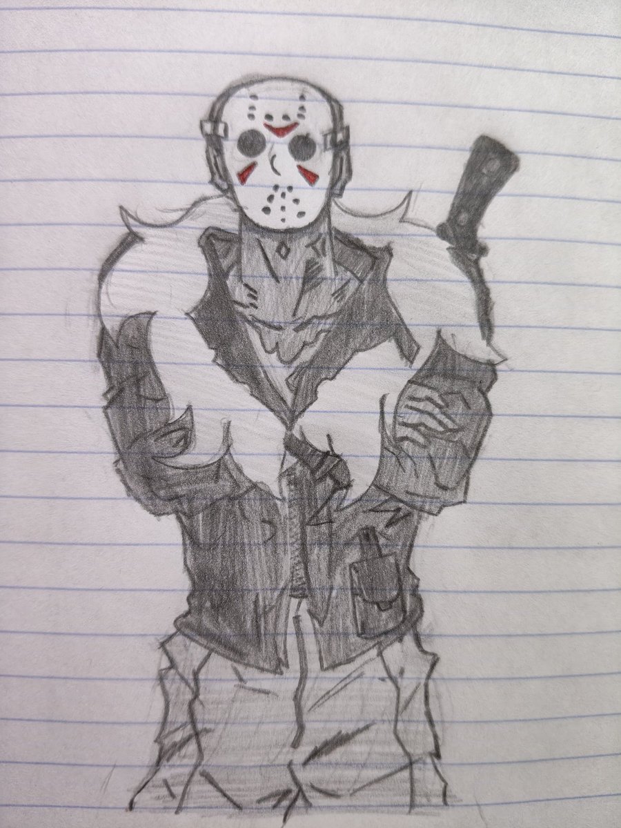 DibujitosT's tweet photo. #JasonVoorhees #dibujo https://t.co/2Dn65QRYZi