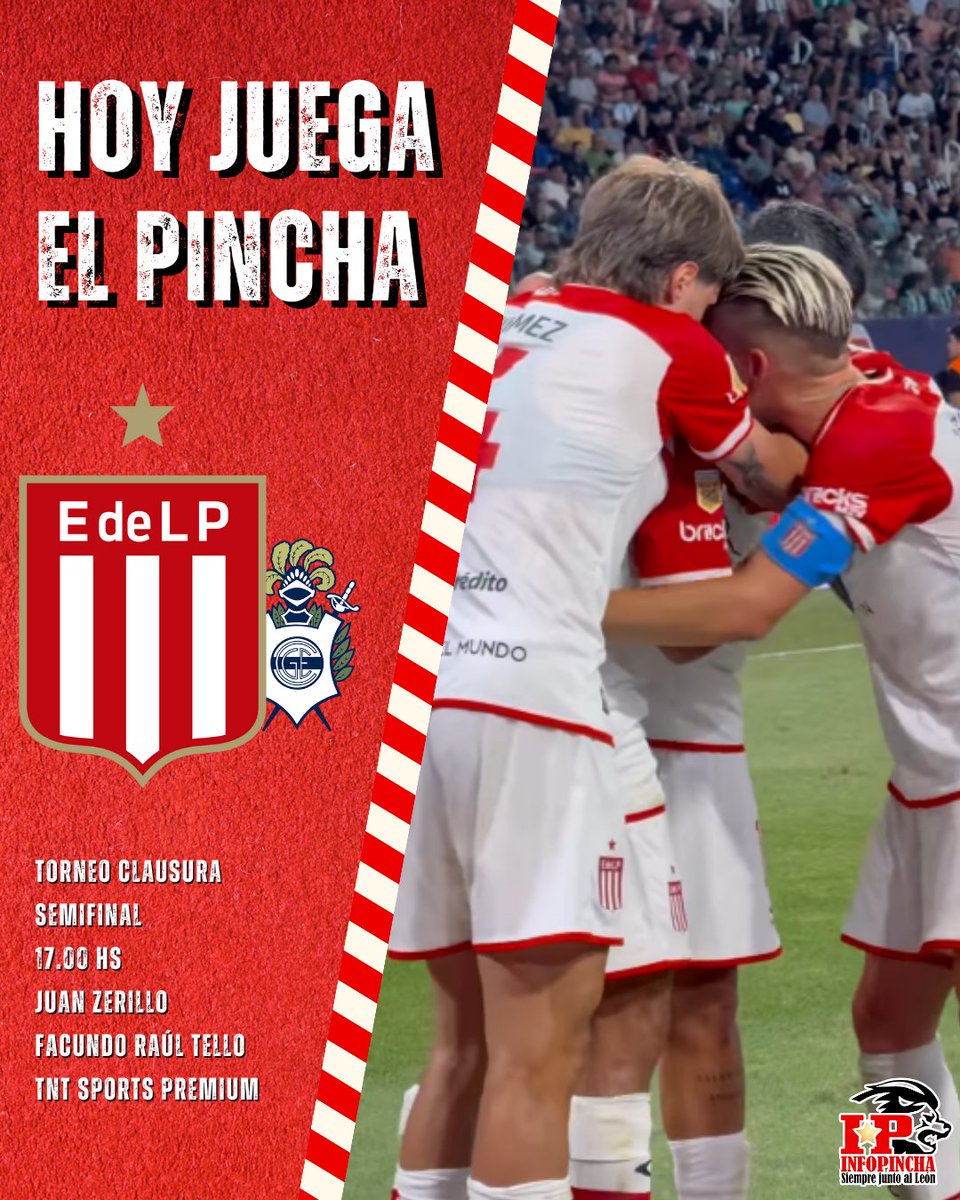 #EDLP ⚽️ MATEMOS POR ESTOS COLORES 🦁

 Desde las 17.00, Estudiantes enfrenta a Gimnasia por las Semifinales del Torneo Clausura como visitante.

#SiempreJuntoAlLeón 🇦🇹