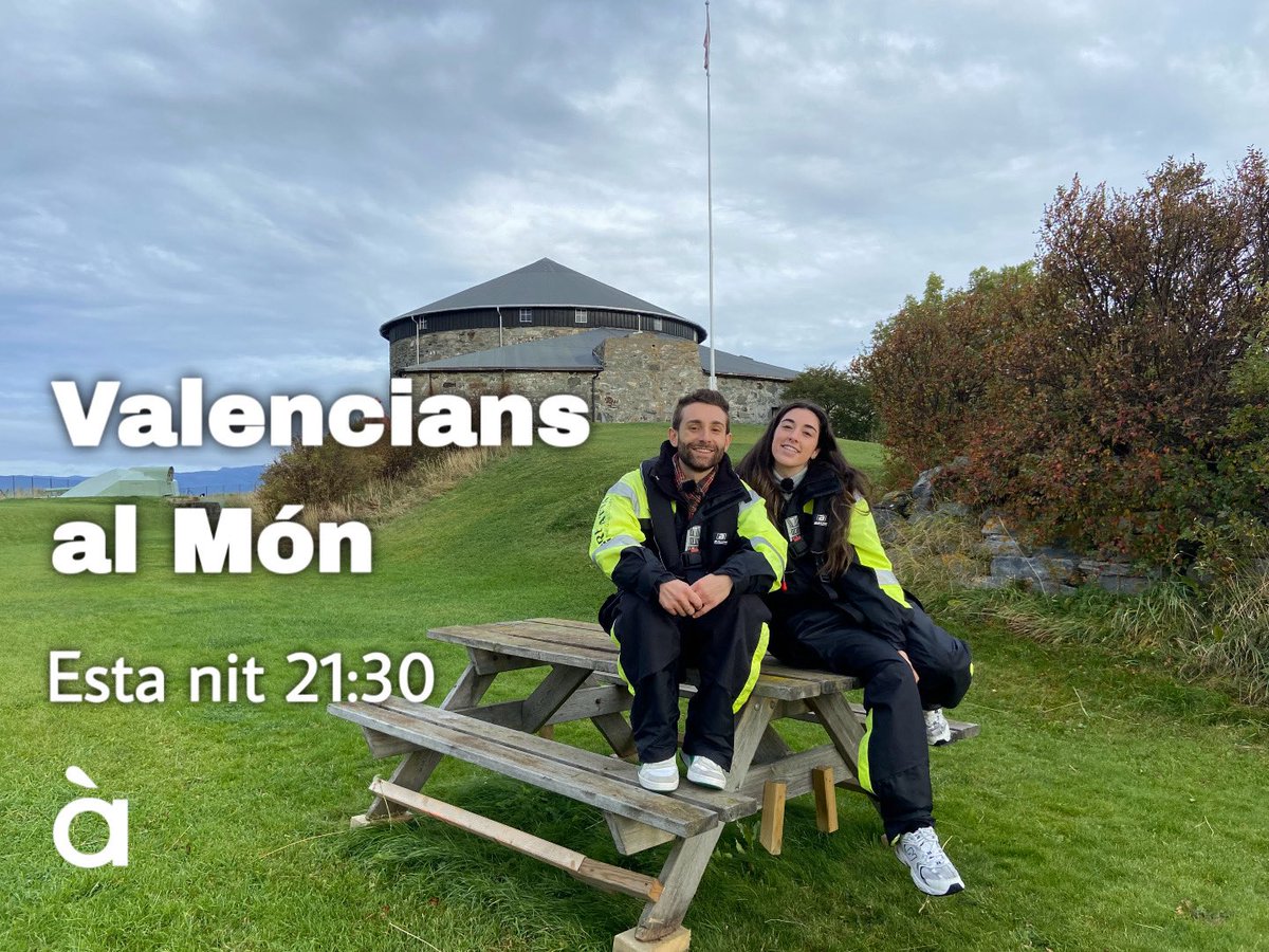 NOU PROGRAMA | <a href="/ValenciansMonAP/">Valencians al món</a> esta nit a les 21.30h en <a href="/apunt_media/">À Punt</a> amb <a href="/luismirabeneito/">Luis Mira</a> des de #Trondheim No t’ho pots pedre! 

#VAMTrondheim 🇳🇴