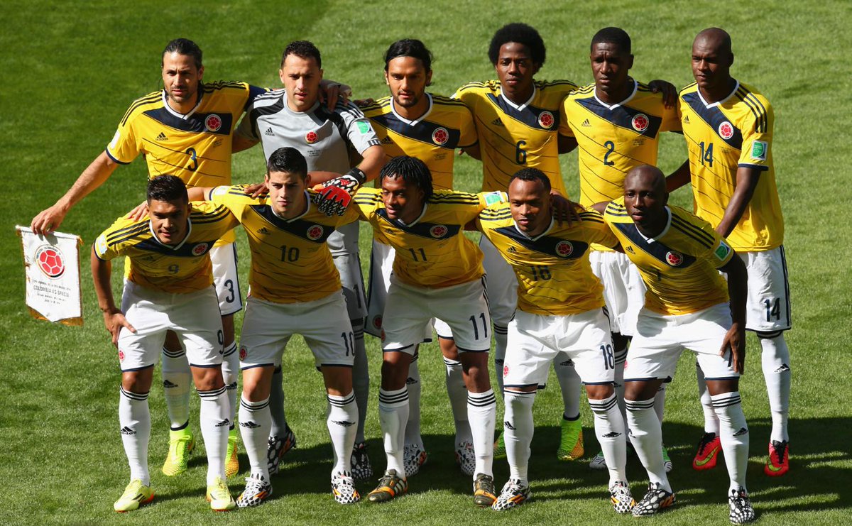▪️ 5ª mejor Selección
▪️ 3ª más goleadora (12)
▪️ Bota de Oro (6) y Premio Puskas (James).
▪️ 1º y 3º mejor gol del Mundial: James vs. Uruguay; James vs. Japón 
▪️ Mayor asistidor: Cuadrado y Kroos (4)
▪️ Premio Fair Play.

Dimensionemos lo que hizo Colombia en Brasil 2014 🏆🇨🇴