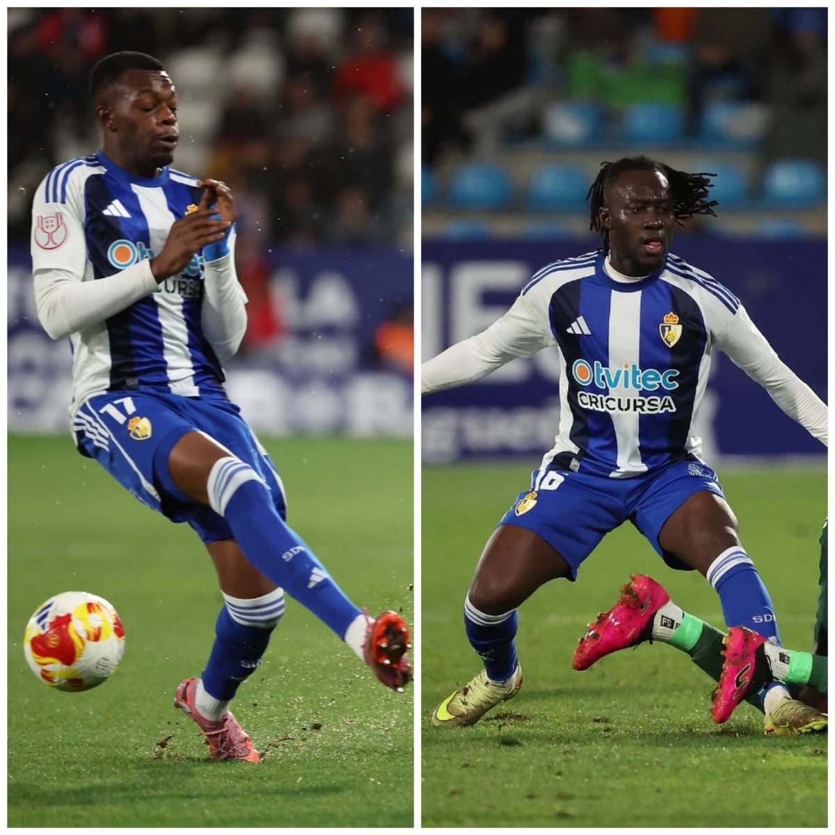 Keita y Frimpong han sido sancionados con 1 partido, tras su expulsión el pasado jueves en Copa del Rey. Tendrán que cumplir la sanción la temporada que viene.