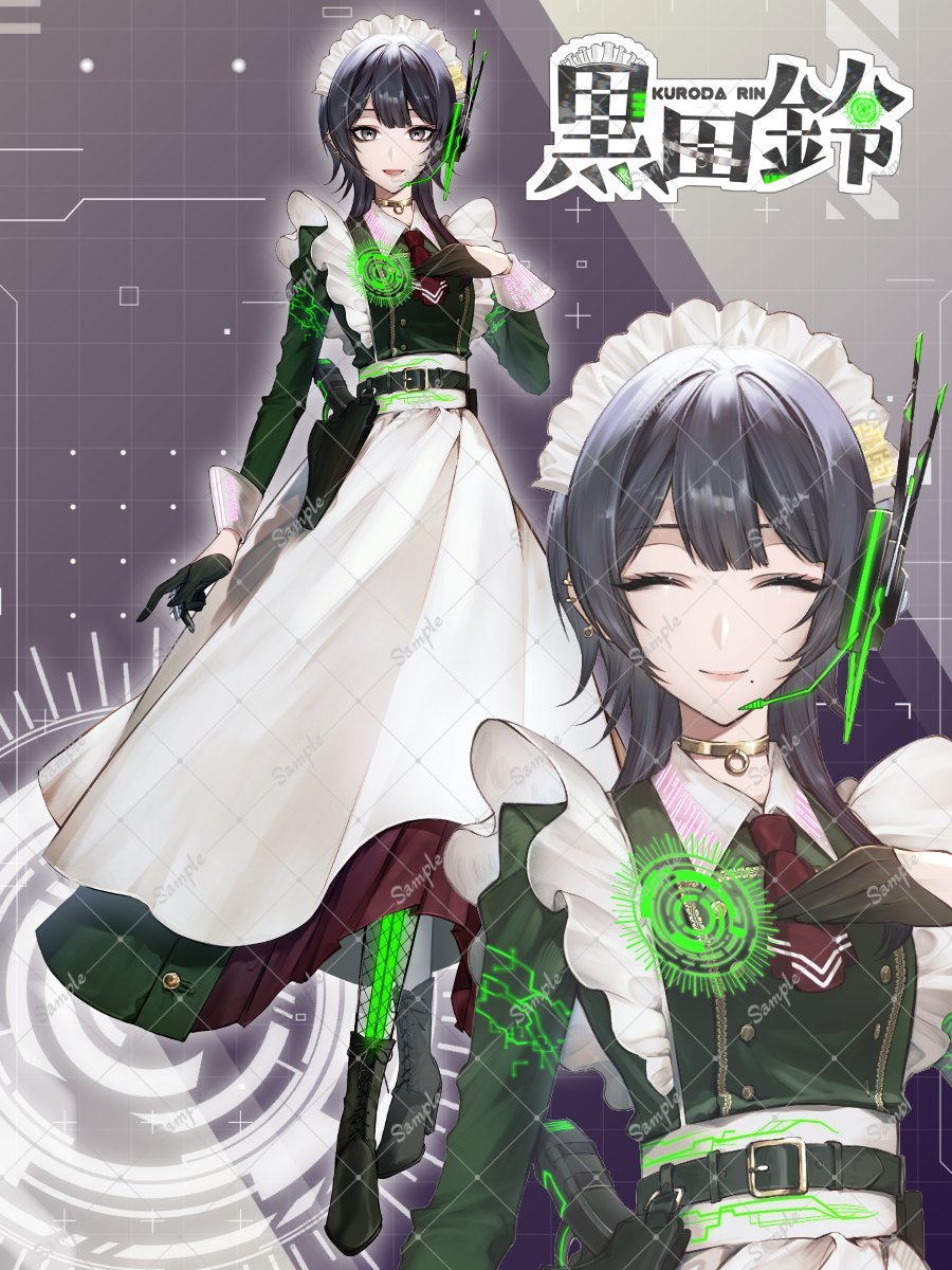 k_730_m's tweet photo. お嬢様の忠実なるバーチャルサイバーメイド
黒田 鈴(くろだ りん)と申します⚡
現在は縁あってナレーター/声優を務めさせていただいており、研究所の地下よりお嬢様にこの声が届くことを夢見て、日々邁進しております！
よろしくお願いいたします🌷
https://t.co/5zPHMYYLva
https://t.co/HDpJhApe7C https://t.co/toe5vL81yJ