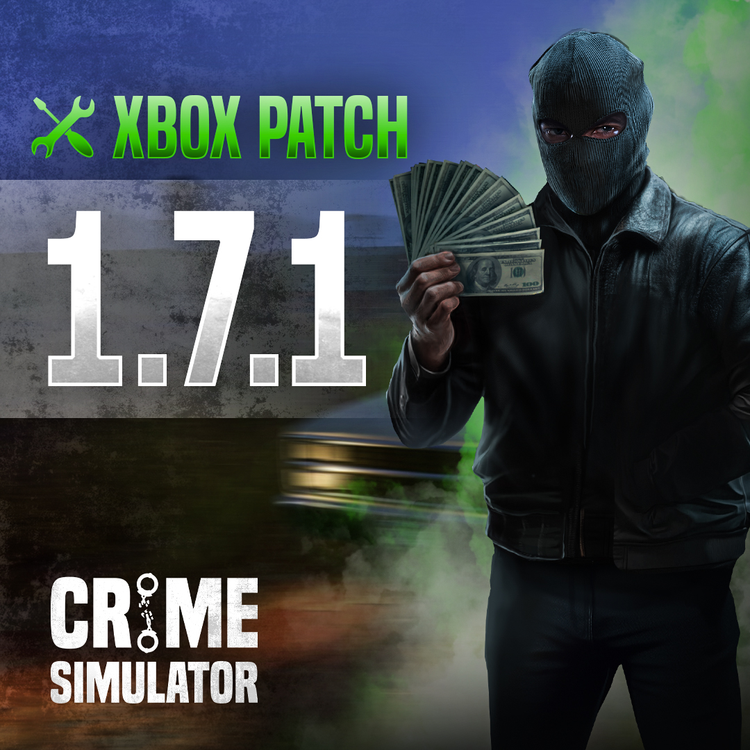 ULTGames's tweet image. ⚙️ Crime Simulator - Xbox Fix Patch 1.7.1 is live! 🔥

✅ Critical Fix - Resolved a gray screen issue that made the game unplayable. The problem was caused by an override of the FOV (field of view) settings.

Enjoy! 🎮

#crimesimulator #fix #patch #xbox #ultimategames