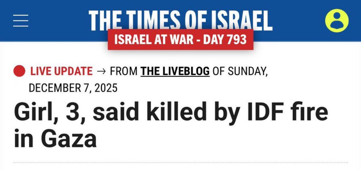 The ”terrorist” in question was a three-year-old girl.

A three-year-old girl.