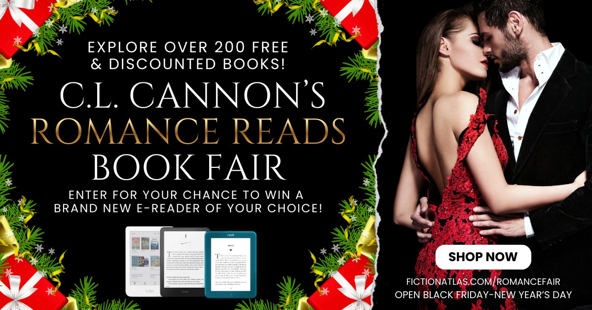 Dive into a world of stories with over 200 romance titles across every subgenre you love—romantasy, contemporary, suspense, historical, and more. Discover new authors, revisit favorites, and fill your e-shelves with unforgettable reads.
Click here: fictionatlas.com/romancefair/