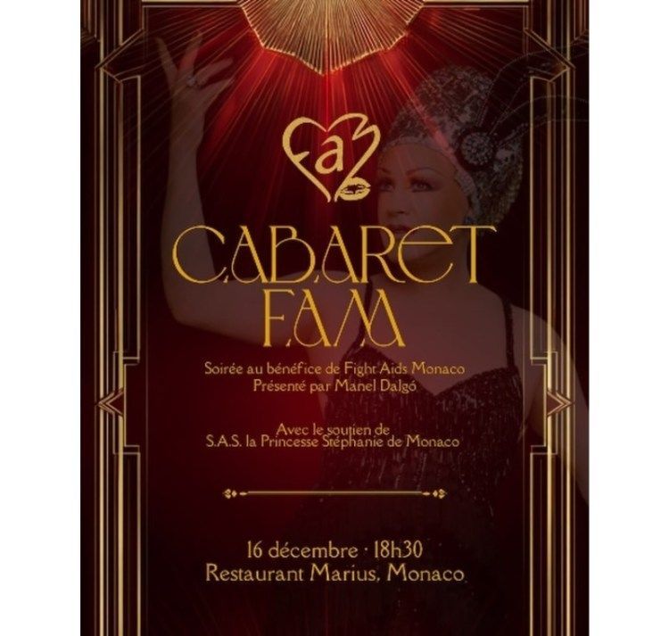 Join Cabaret FAM this December for an immersive night out supporting Fight AIDS Monaco. Experience a unique cabaret performance.

One Night. One Stage. One Cause: Cabaret FAM Takes Over Monaco  

Read our feature here 👉 buff.ly/XripVEF