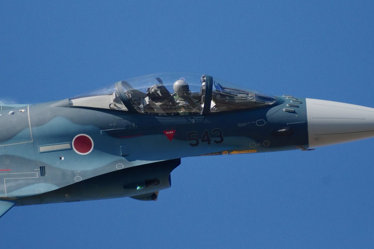 百里基地航空祭 F-2A 機動飛行は低くて近過ぎだー 最高😆 Pentax K-3