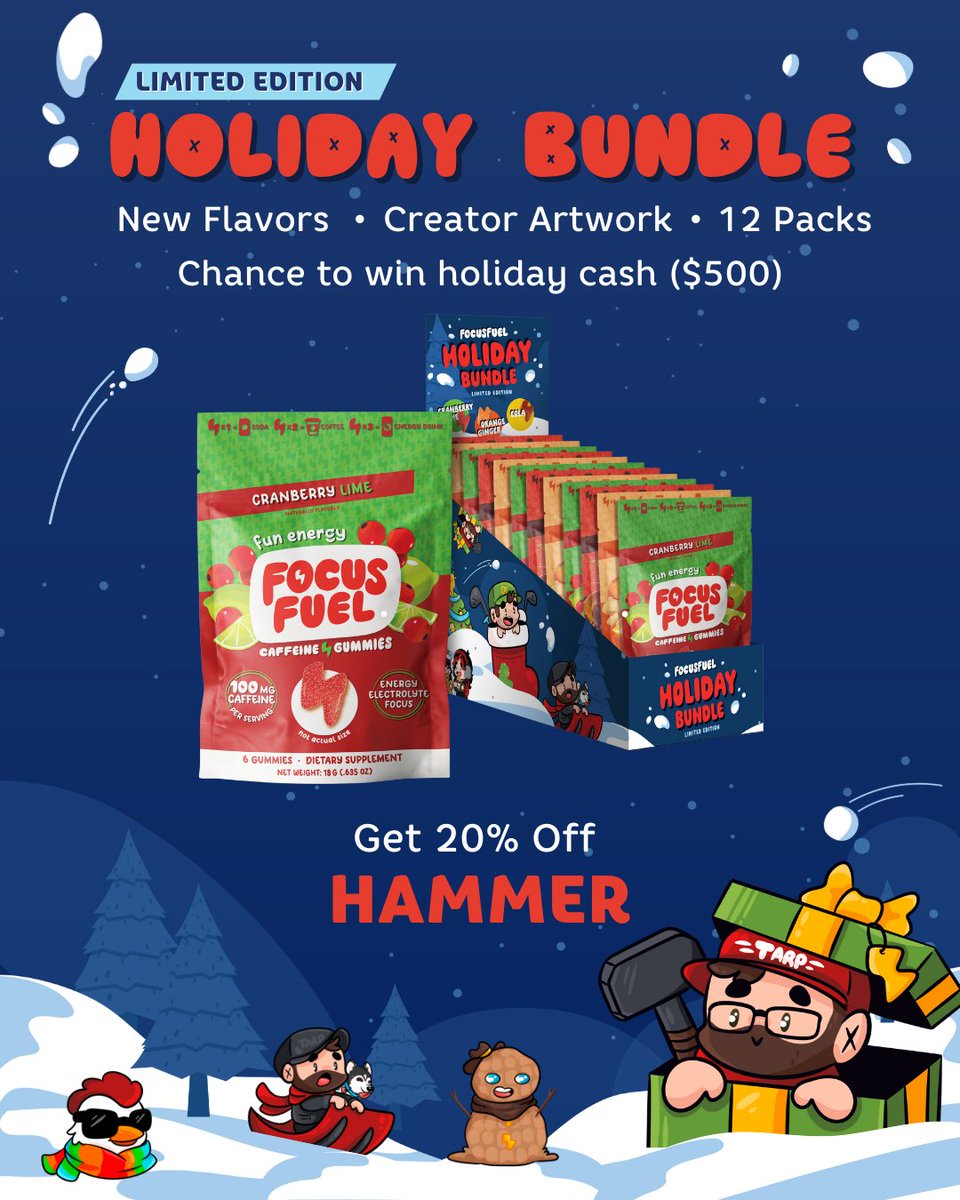 Grab the bundle NOW!!! and make sure y'all are using Code: HAMMER for that 20% off