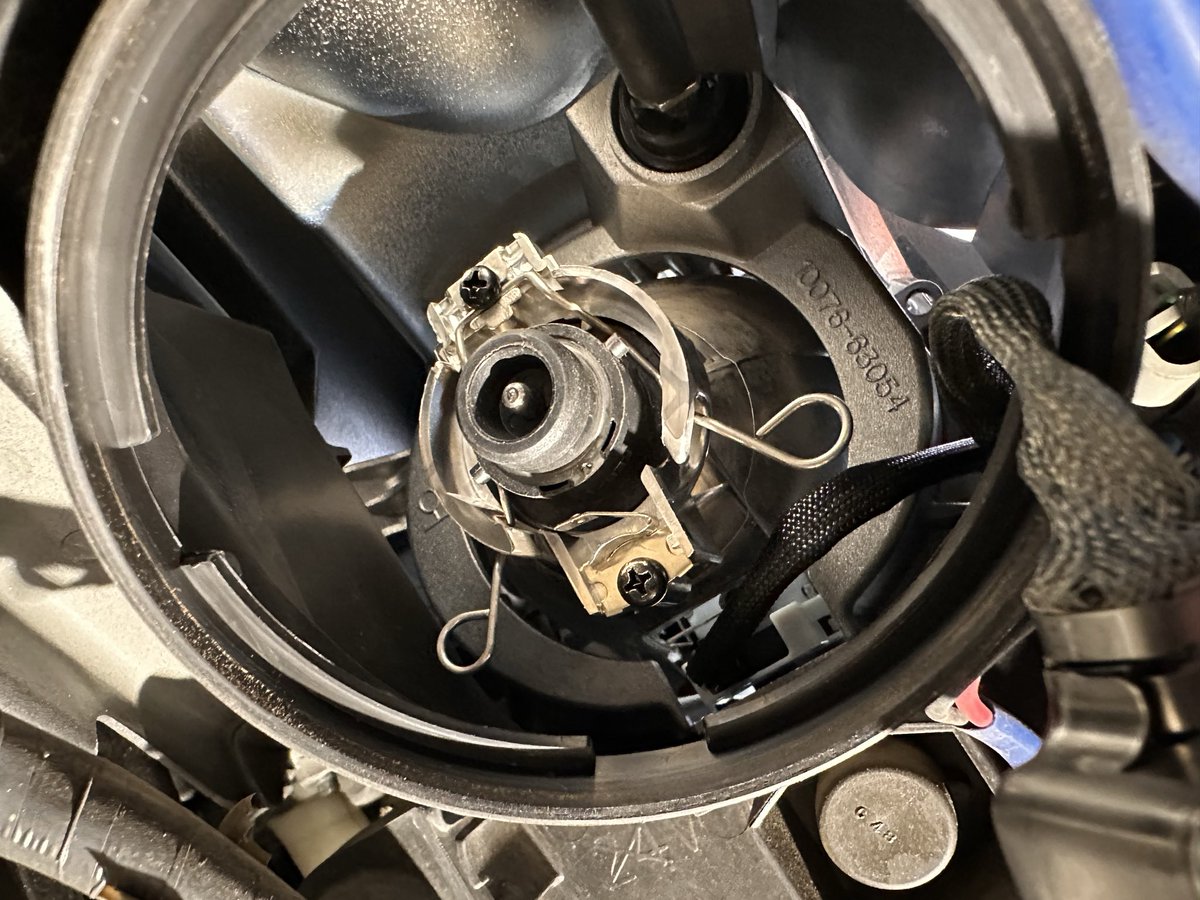 This was a fun project.
Apparently the Nissan engineers thought that when changing the headlight bulbs, you need to dissect the wheel well to get to the rear of the assembly. It’s a pretty intricate setup with many sealing parts to keep the electronics dry. <a href="/NissanUSA/">Nissan</a> #370z