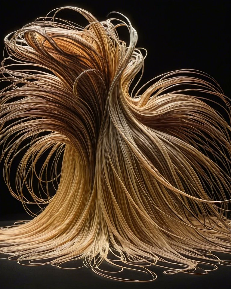 BlueMink76's tweet photo. Calling this sculpture, Lhasa Apso. First thing that popped into my head when I saw it finished. https://t.co/Imrhxfku4h