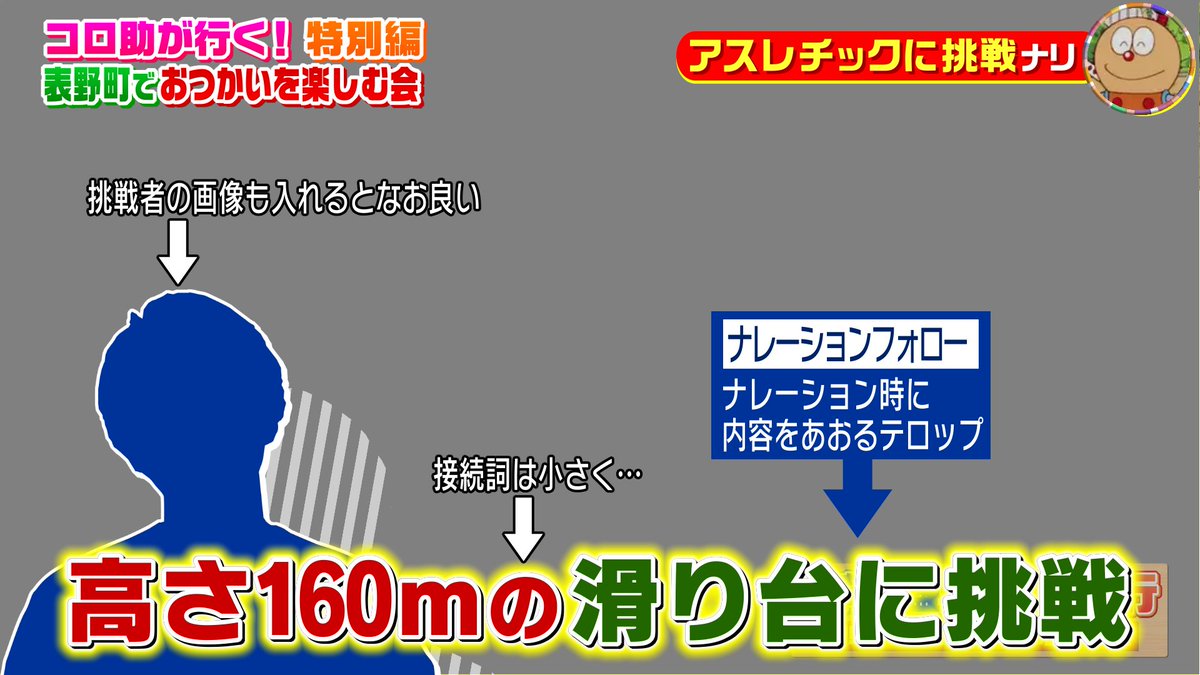 kento_telop1995's tweet image. バラエティ番組のテロップあるある