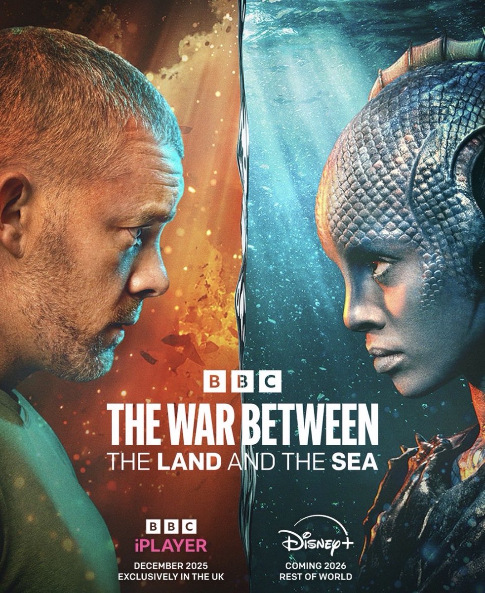 The war begins! Now on BBC1 - make sure you’re watching The War Between the Land and the Sea. I had the pleasure of working on this last year with a magnificent cast &amp; crew and can’t wait for you all to see it! #TheWarBetween