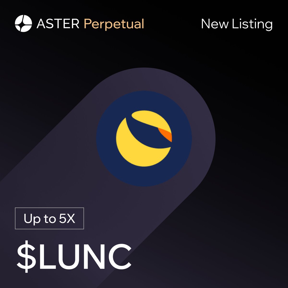 New listing alert! 🚨
You can now trade $1000LUNC on Aster Perpetual with up to 5x leverage.

Trade to earn 1.2x trading points from now until Dec 14, 23:59 UTC.
🔗 asterdex.com/en/futures/v1/…