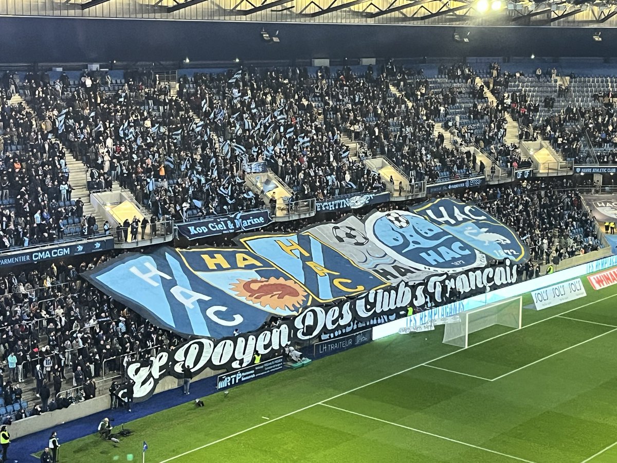 En place pour le match Le Havre-Paris FC