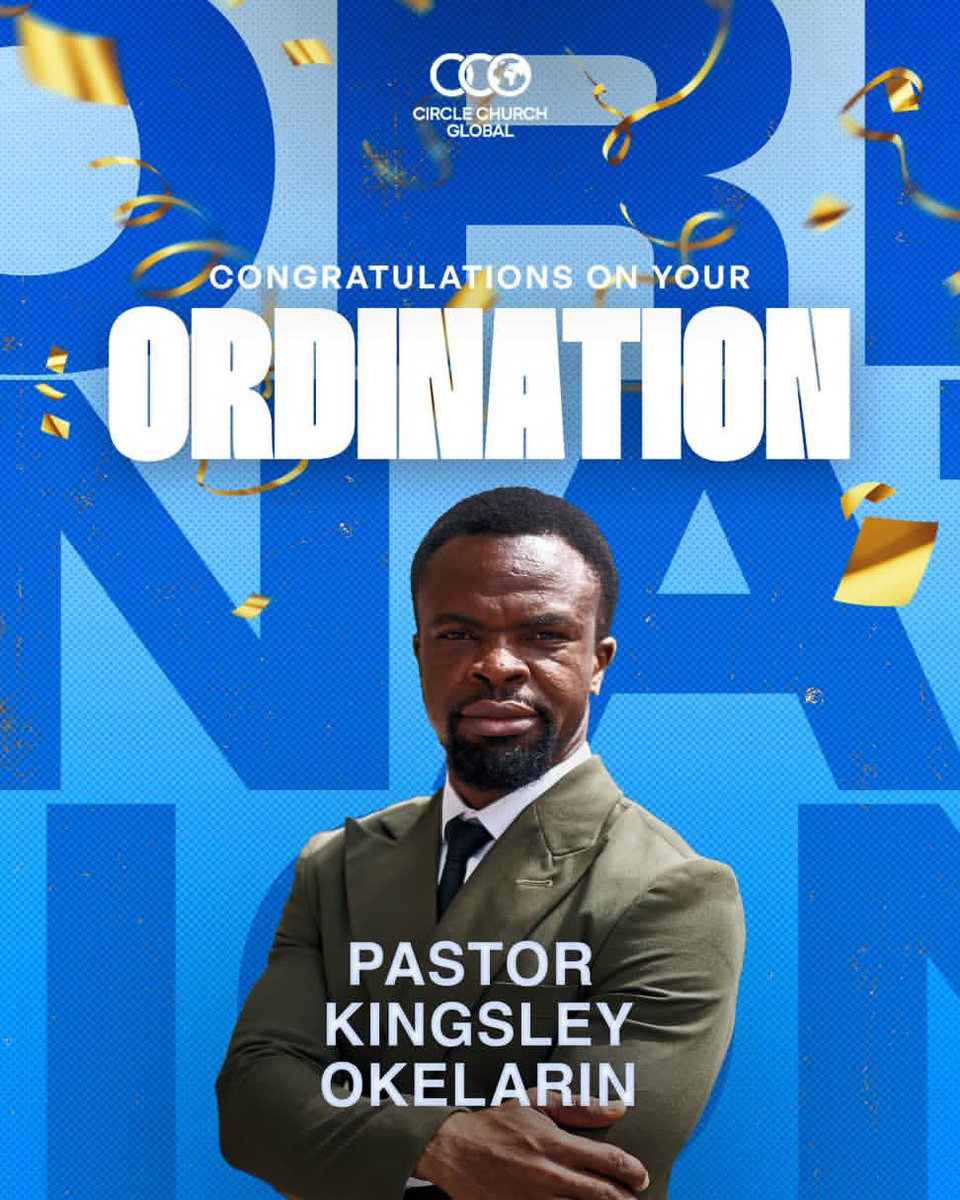 A joyful moment for us as we witness the ordination of this faithful steward of the gospel. Grace, strength, and fresh anointing for the journey ahead.

Congratulations Pastor Kingsley <a href="/KvngAstalavi/">kvng Astalavi 🤴</a>