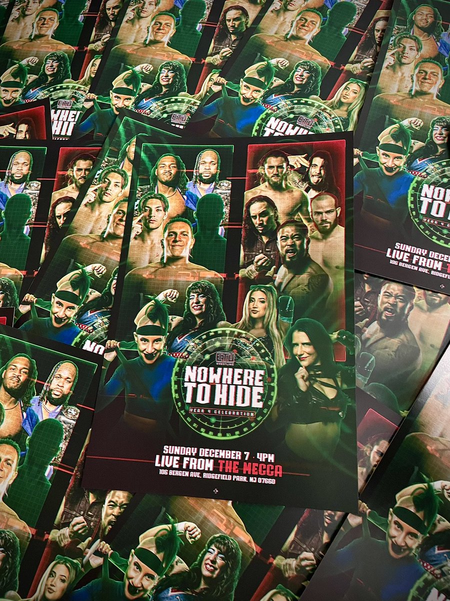 🚨TODAY AT 4PM🚨

We celebrate 4 Years of ETU!
LIVE from The Mecca. 

Limited reserved seats remain
🎟️: tinyurl.com/ETUYear4
Tickets also available at the door

🎯NOWHERE TO HIDE🎯
Doors at 3:30 • 4pm Bell 
Streaming LIVE on IWTV