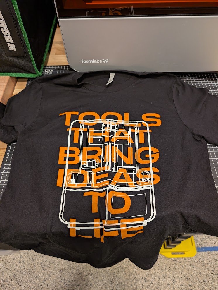 🚨🎁GIVEAWAY ALERT🚨🎁

Have some extra <a href="/formlabs/">Formlabs</a> swag I am giving away! Medium t-shirt and 2 Form 4 tote bags!

1) reshare this post
2) follow me on Instagram, YouTube and Twitter (X)
3) leave any comment below 🙂

Will draw a winner across platforms in a week, good luck! 🤞