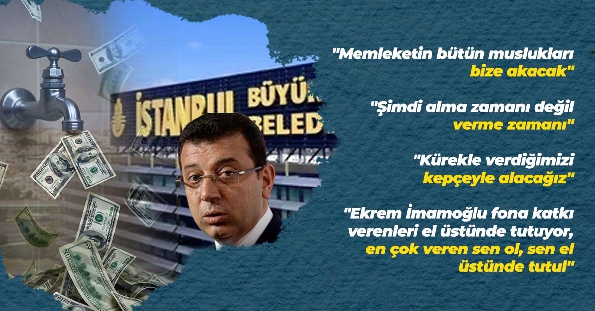 CHP yönetimindeki İBB’de #EKOSistem skandalı her geçen gün daha da büyüyor!
Tehdit ve baskıyla inşaat sahiplerinden koparılan milyarlar, kirli bir çıkar ağına aktarılmış.
Bu, basit bir yolsuzluk değil; resmen organize bir suç düzeni!
“Yeni Nesil Belediyecilik” dedikleri şey