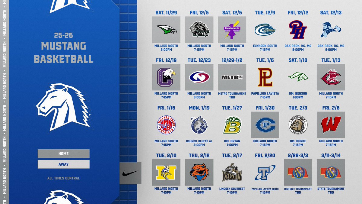 Mustang Basketball tweet media