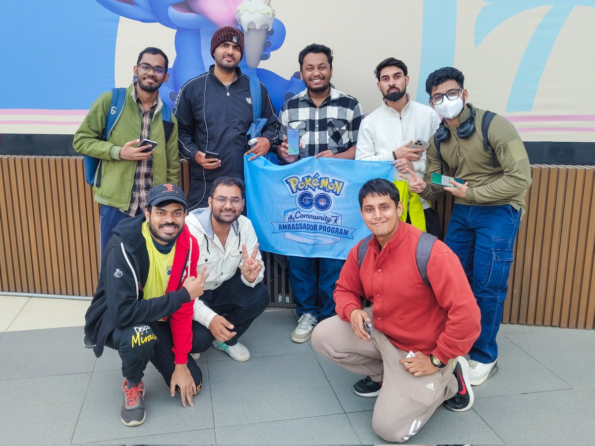 pogonewdelhi's tweet photo. December Maha Community Days Weekend ended with lots of memories & fun times.
Trainers all across Delhi joined in.
DM Us to join us in the next meet up!!
#PokemonGO #PokemonGOCommunityDay #PokemonGoIndia https://t.co/CCZ2Q0CFma