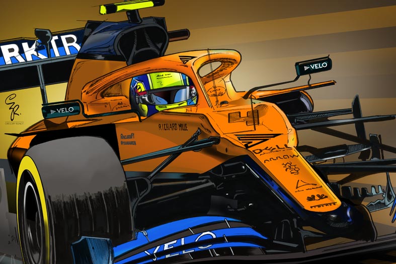 Offrez-vous une magnifique illustration du nouveau champion du monde de #F1 2025
GrégoryRonot©

#norris #abudhabigrandprix #mclaren #dessin 

ici : gregoryronot.mywizi.com/s/norris/