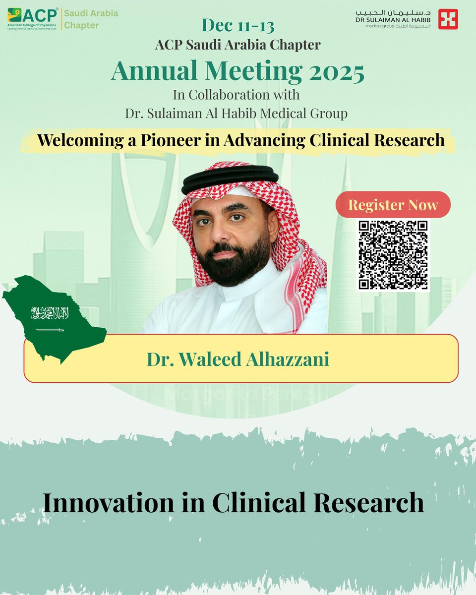 Saudi Arabia Chapter of ACP tweet media