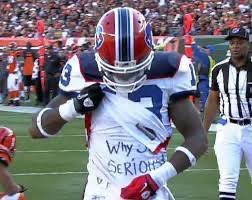 tblonsky1's tweet photo. In honor of playing the Bengals I recreated an iconic moment. Love you @StevieJohnson13 #BillsMafia #whysoserious https://t.co/jcR2KsM0KY